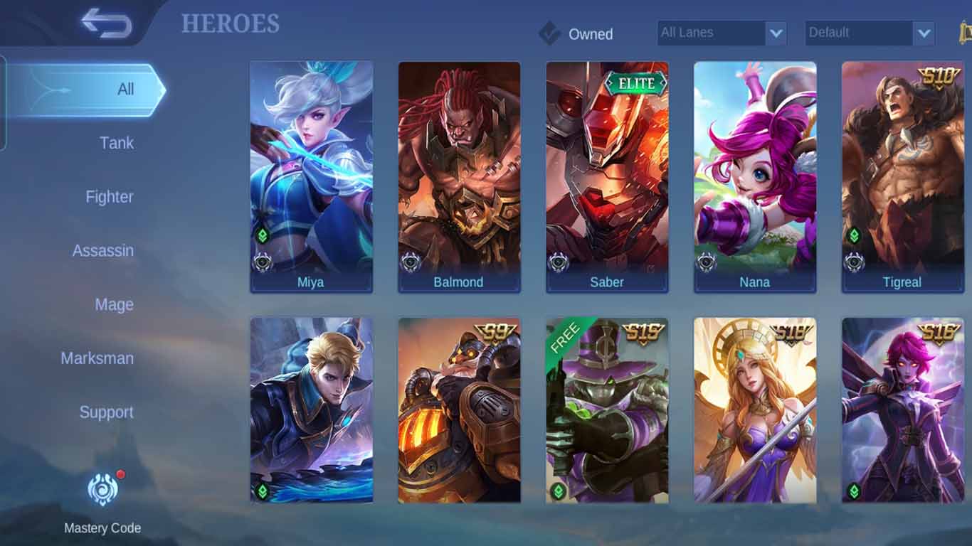 All Heroes In Mobile Legends Can Be Now Used Free In Training Camp Digiparadise